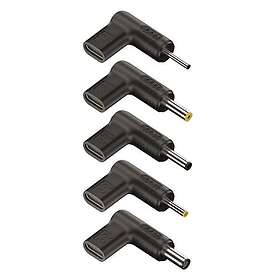 NGS BUD-AS Pack de 5 embouts d'adaptateur secteur USB-C pour ordinateur portable