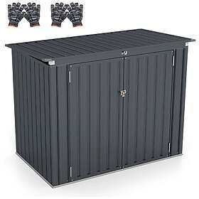 Helloshop26 Abri de jardin 0.955x1.72x1.3m (20_0010014)