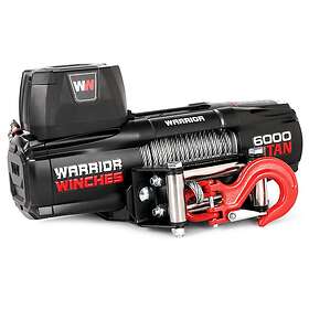 Warrior Winches Elektrisk vinsj Titan 6000 24V stålkabel