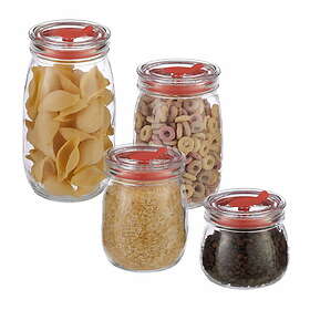 RXS Storage Jar 4-Pack Plastic