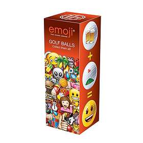 Emoji Happy Golf (3 bollar)
