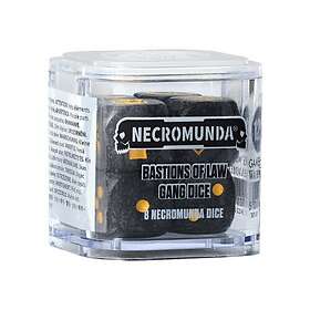 Games Workshop Necromunda Bastions Of Law Jeu De Dés 8pce