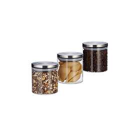 RXS Oppbevaringskrukke 380ml 3-Piece Set Glass Storage Jar -10027996