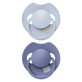 Lovi Prime Silikoni Tuttin 6-18m 2-pack (Baby Blue & Blue)