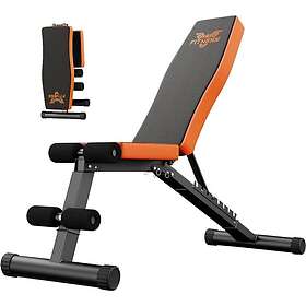 Homefitnesscode Adjustable 7-in-1 Viktbänk Vikbar