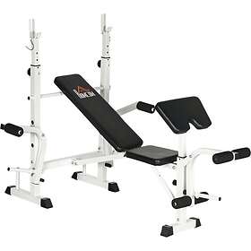 Northix Training Bench With Leg Press Dumbbell Rest Arm Rest
