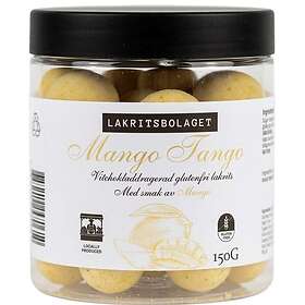 Lakritsbolaget Mango Tango Vit Choklad Dragerad Lakrits 130g