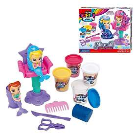 Cra-Z-Art CRDOUGH12 Softee Dough Sparkling Mermaid Styling Salon Set