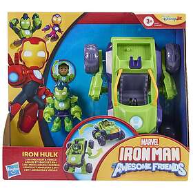Marvel Iron Man Iron Hulk 3tum Figur och Fordon 2-i-1