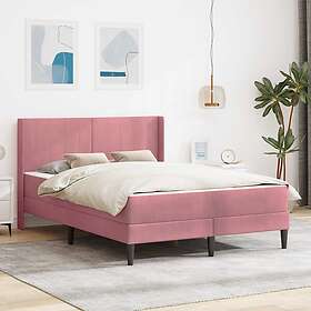 vidaXL Sängram med madrass 140x200cm 3414870