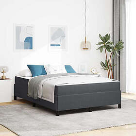 vidaXL Sängram med madrass 140x190cm 3399121