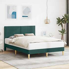 vidaXL Bed Frame with Headboard 120x190cm 42027573