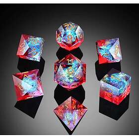 Role Spectral Röd Och Blå Tärningsset 7st