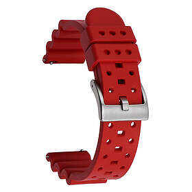 Tiera FKM Gummi Klockarmband 24mm