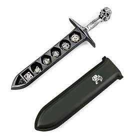 Grim Dagger Tärningsfodral med Slida Silver