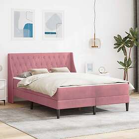 vidaXL Sängram med madrass 160x200cm 3414810