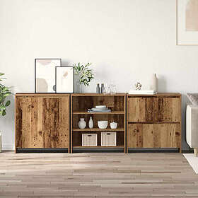 vidaXL 3393156 Sideboard 3 pcs 70x41x75cm