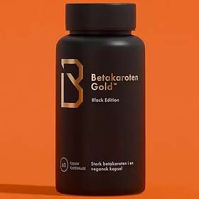 Betakaroten Gold Black Edition 60 Kapsler