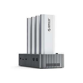Orico IT48N-C 4-Disk Docking Station M.2 NVME Kloonaustoiminnolla IT48N-C-EU-GY-