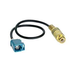 ACV 7710002010 Sovitin Fakra Naaras liittimeksi RCA Naaras liittimeksi