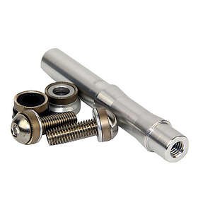 Hope Pro 2 Evo/4 Axel 10mm Bolt-on Silver