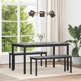 vidaXL Spisebord 140x80x75cm 892647