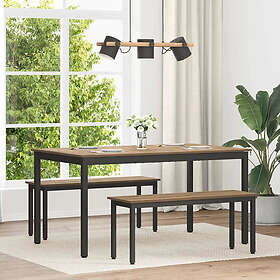 vidaXL Spisebord 150x78x75cm 892655