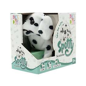 Pugs at play Spotty Dalmatian Walking Dog (PAP02)