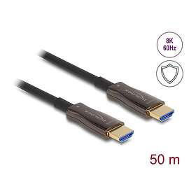 DeLock HDMI till HDMI Aktiv Optisk Kabel 50m 86034