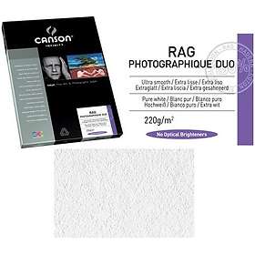 Canson Valokuvapaperi Rag Photographique Duo 220g A4 25kpl