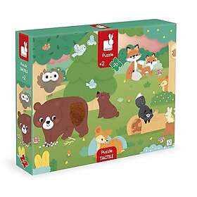 Janod Tactile Forêt 20 Pieces