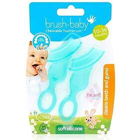 Brush-Baby Chewable Toothbrush 2-pack
