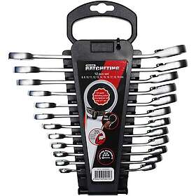 Tecos T-GW819 Spärrnyckelsats 8-19mm 12pcs