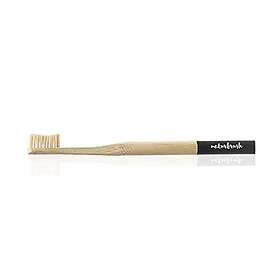 Naturbrush Vuxen Bambu Tandborste Svart