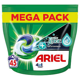 Ariel 4-i-1 Touch Of Lenor Unstoppables Tvättkapslar 45-pack