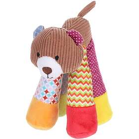 Flamingo Dog Long Leg Plush Squeaky Toy 17cm