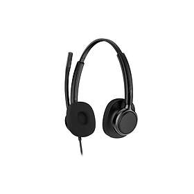 HP Mission 425 On-ear Johdollinen Aktiivinen Melunvaimennus USB-C USB-A