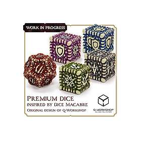 Brettspill Grimcoven Premium Terningesæt 70stk