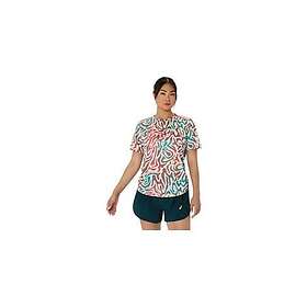 Asics Road All Over Print Kortærmet T-shirt (Dame)