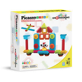 PicassoTiles Bristlelock Rakennussarja 41pcs