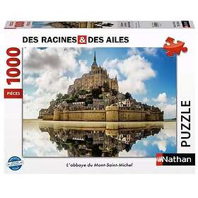 Nathan Mont Saint-Michel Abbey Collection Des Racines et des Ailes 1000 Pièces