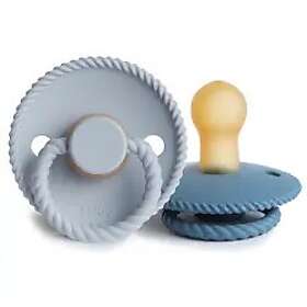 FRIGG Daisy Latex Pacifier 2-pack (Ocean View/Powder Blue)