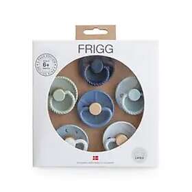 FRIGG Endless Sea Latex Pacifier 6-pack