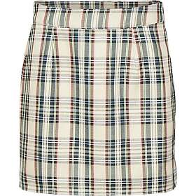 SOMETHINGNEW Sncourteney HW Slit Miniskjørt