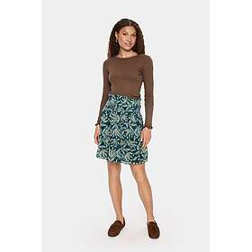 Saint Tropez Maxinesz Trykt Knelangt Skjørt