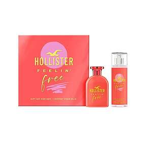 Hollister Feelin' Free Lahjasetti Naisille (EDP 50ml, Body Mist 125ml)