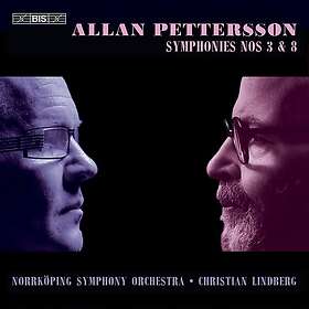 Norrköping Symphony Orchestra, Christian Lindberg, Allan Pettersson Pettersson: Symphonies Nos 3 & 8 CD