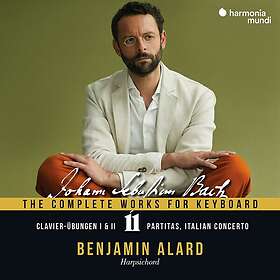Benjamin Alard Bach: Complete Works For Keyboard Vol. 11 CD