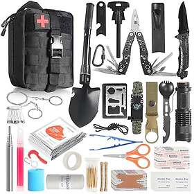 Graxury Survival Kit First Aid Set 27-Piece