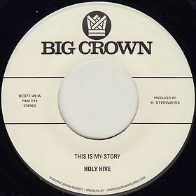 Holy Hive This Is My Story Blue Light LP/Vinyl